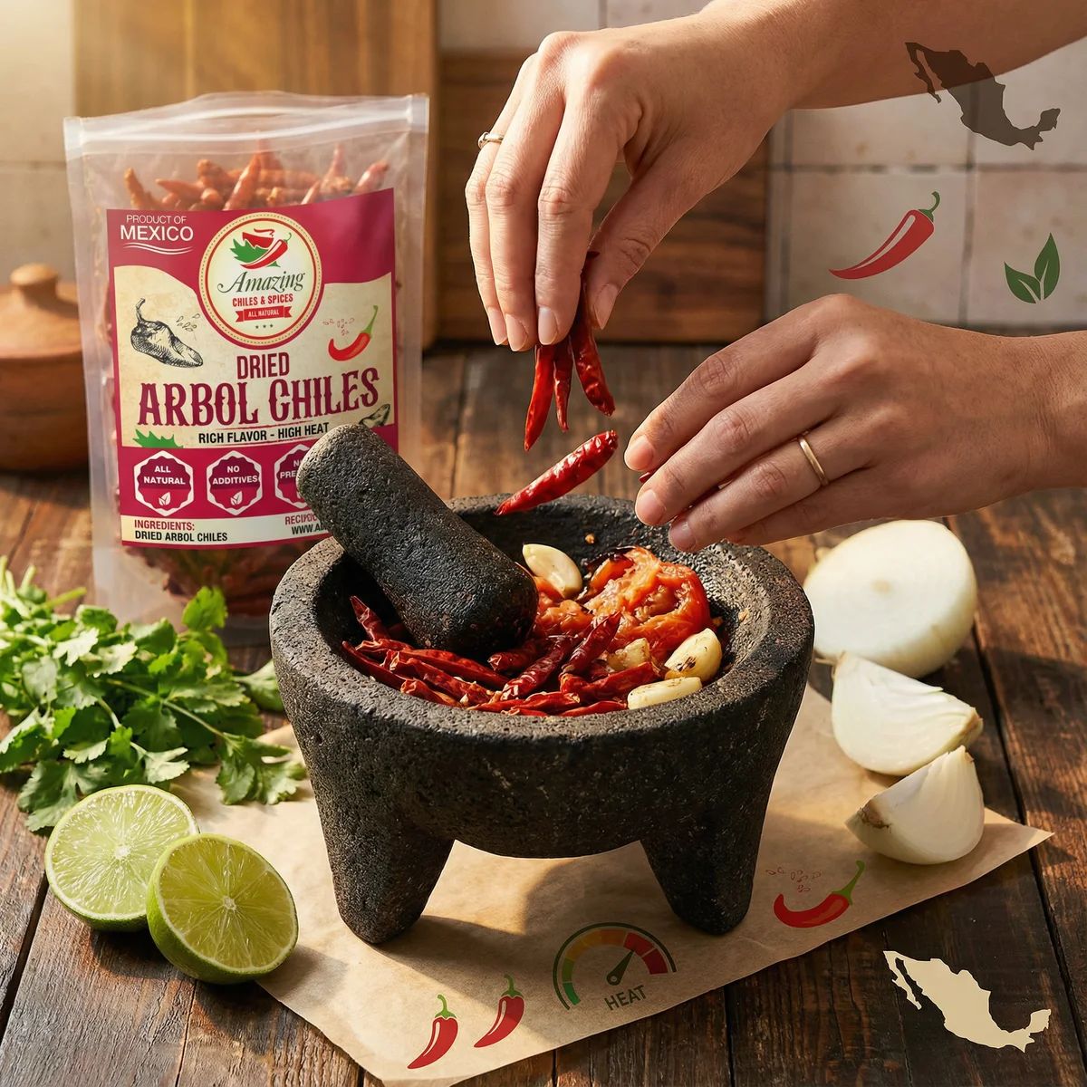 Amazon listing image - product in action